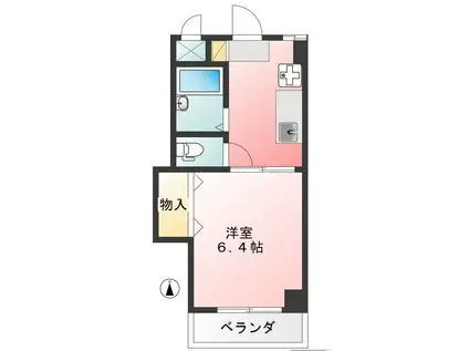 エクセレンスアキヤマ(1K/3階)の間取り写真