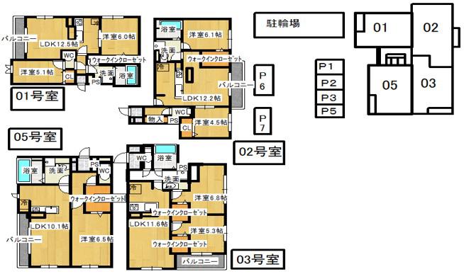 NUKATA COLN SS(2LDK/3階)の間取り写真