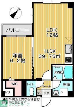 ARIETTA美浜(1LDK/3階)の間取り写真