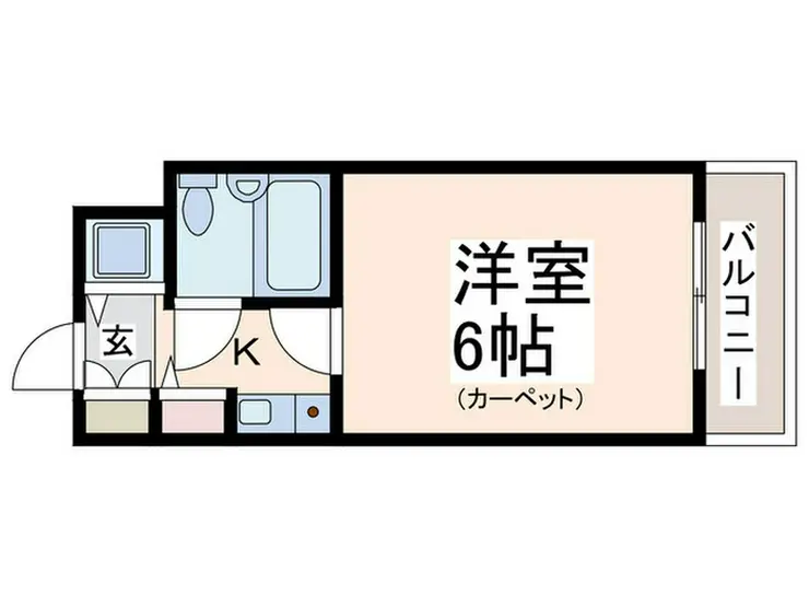 クリオ藤が丘壱番館 2階階 間取り