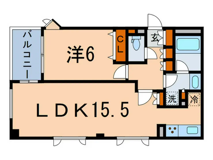 アズ小石川 3階階 間取り