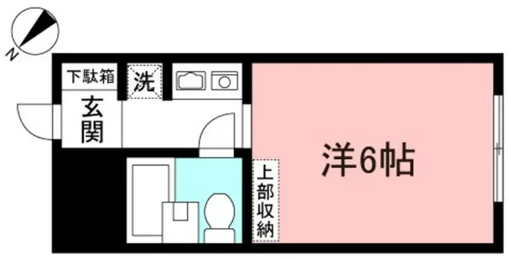 コスモ羽根木 4階階 間取り