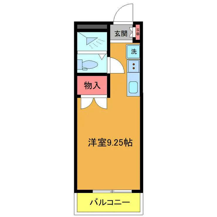 加賀ハイツ 2階階 間取り
