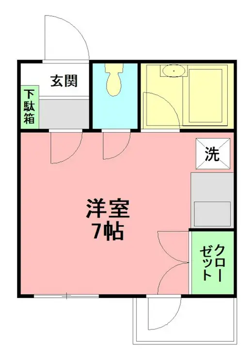 うさみハイツ 3階階 間取り