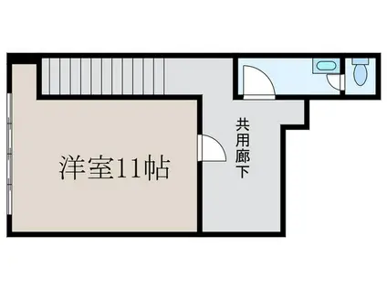 コタカビル(ワンルーム/3階)の間取り写真