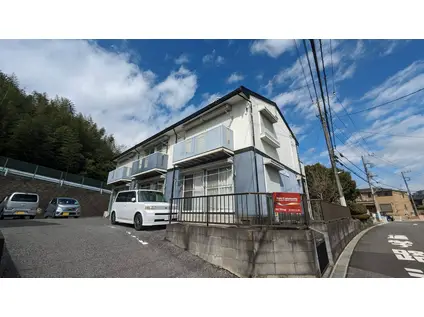 グリーンラビーC棟(2DK/2階)の外観写真