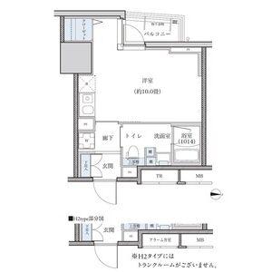 パークアクシス新栄(ワンルーム/14階)の間取り写真