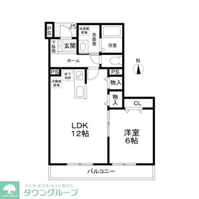 LANAIHOUSE393LAULEA(1LDK/1階)の間取り写真