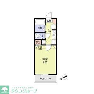 VENUS LAGOON 斎藤分町(1K/2階)の間取り写真