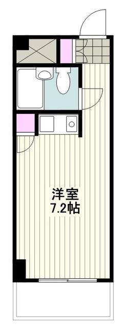 サングレイス鶴見本町(ワンルーム/5階)の間取り写真
