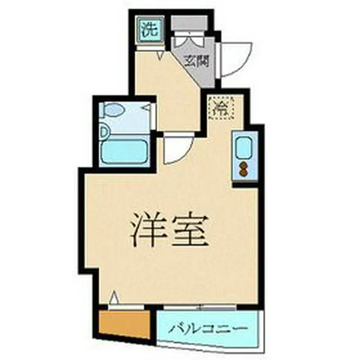 スカイコート大塚 10階階 間取り