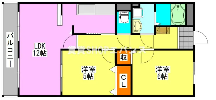サンブリッジIII 1階階 間取り