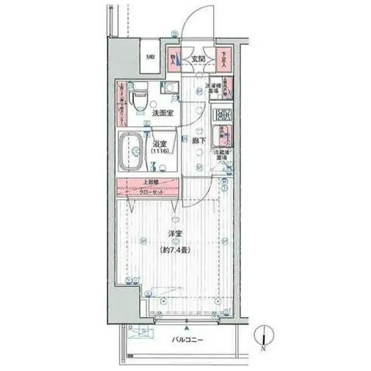 プレール・ドゥーク木場駅前 10階階 間取り