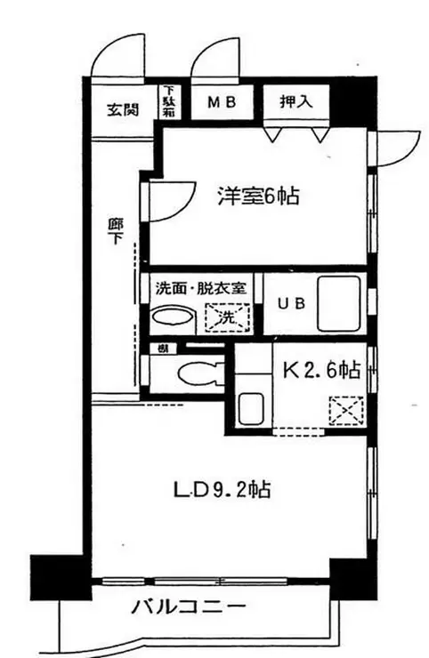エル・グランピア 5階階 間取り