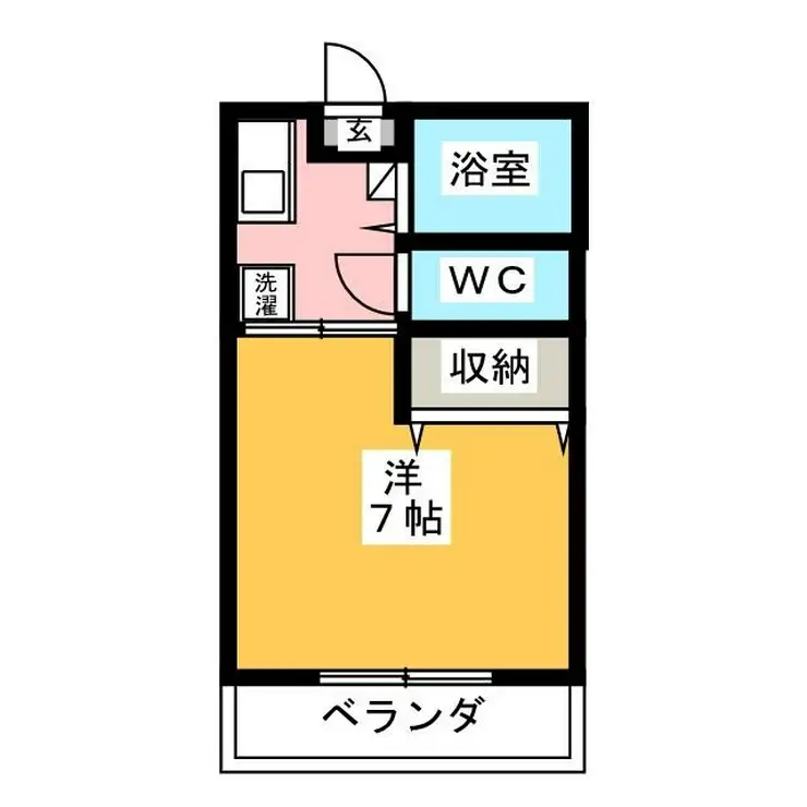 アドニス 1階階 間取り