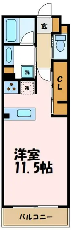 ロイヤルパーク多摩川2番館 5階階 間取り