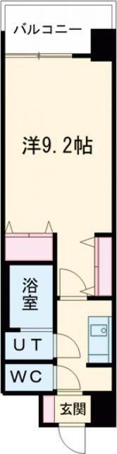 GLUCK MAISON S-SAKAI XVI(1K/4階)の間取り写真