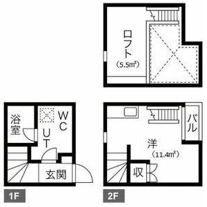 ヴィーブル大曽根STA(1K/1階)の間取り写真