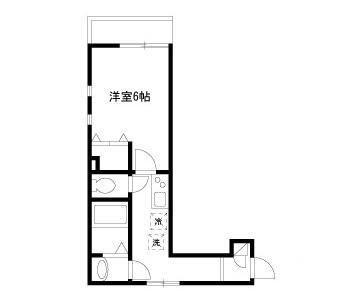フォレストメゾン駒込(1K/3階)の間取り写真
