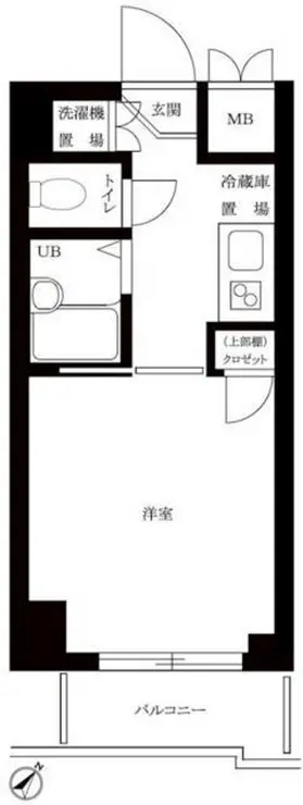 ルーブル白金高輪 10階階 間取り