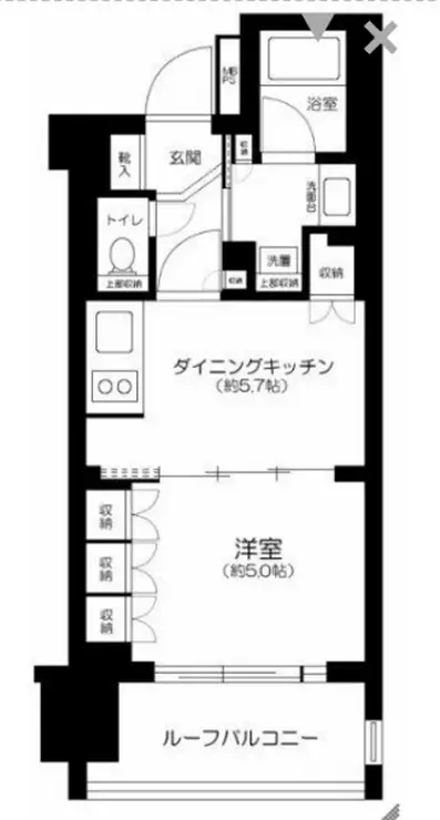 ライオンズアイル赤坂 2階階 間取り