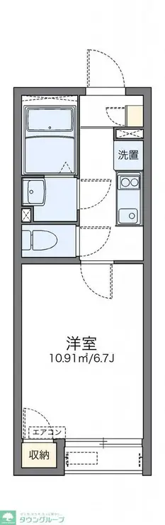 レオネクストシャトン 2階階 間取り