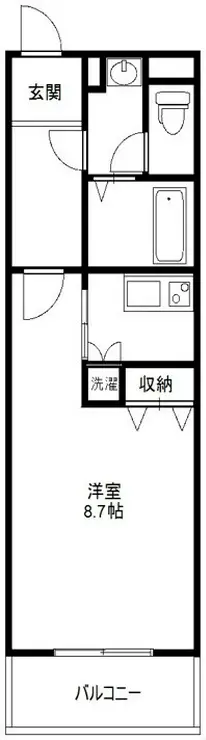 NOB目白 1階階 間取り