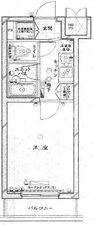 ルーブル豊島園 3階階 間取り