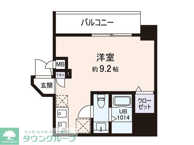VISTA豊島(ワンルーム/7階)の間取り写真