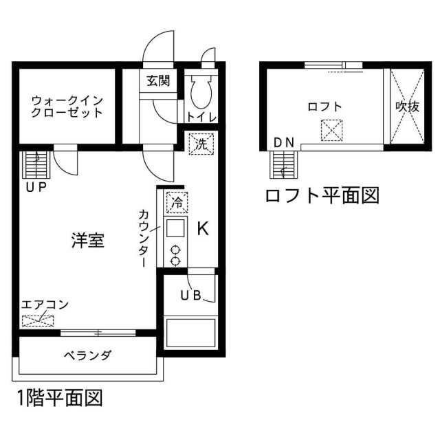 セザンヌ中条(ワンルーム/1階)の間取り写真