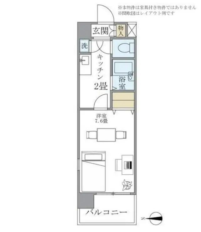 イーストコート芝 10階階 間取り