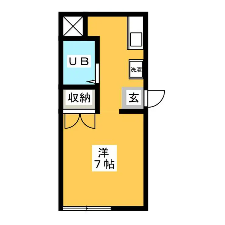 ハイツマイルド 2階階 間取り