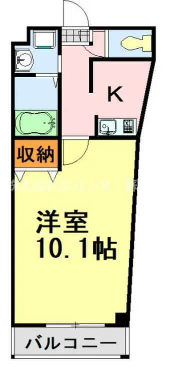 グランエクシブ蘇我 3階階 間取り
