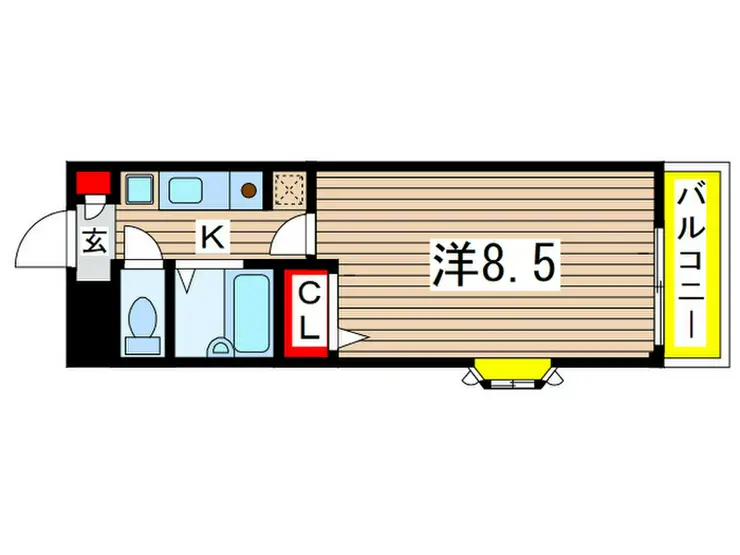 K・Sプラージュ 3階階 間取り
