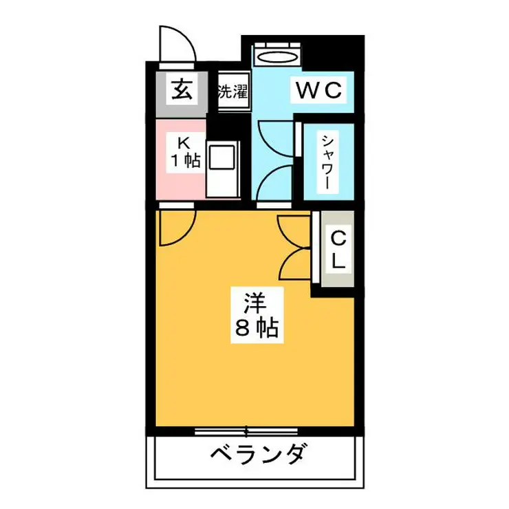 リブシス浦和常盤 3階階 間取り