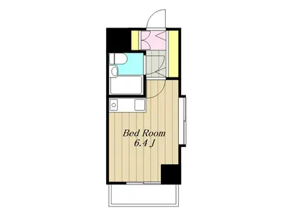 ライオンズマンション相模原第5(ワンルーム/11階)の間取り写真