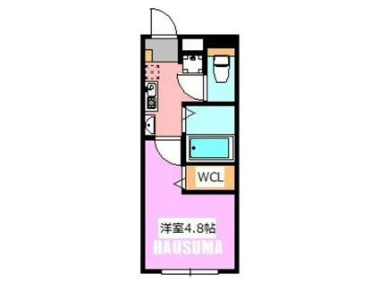 CREAL王子ノース(1K/5階)の間取り写真