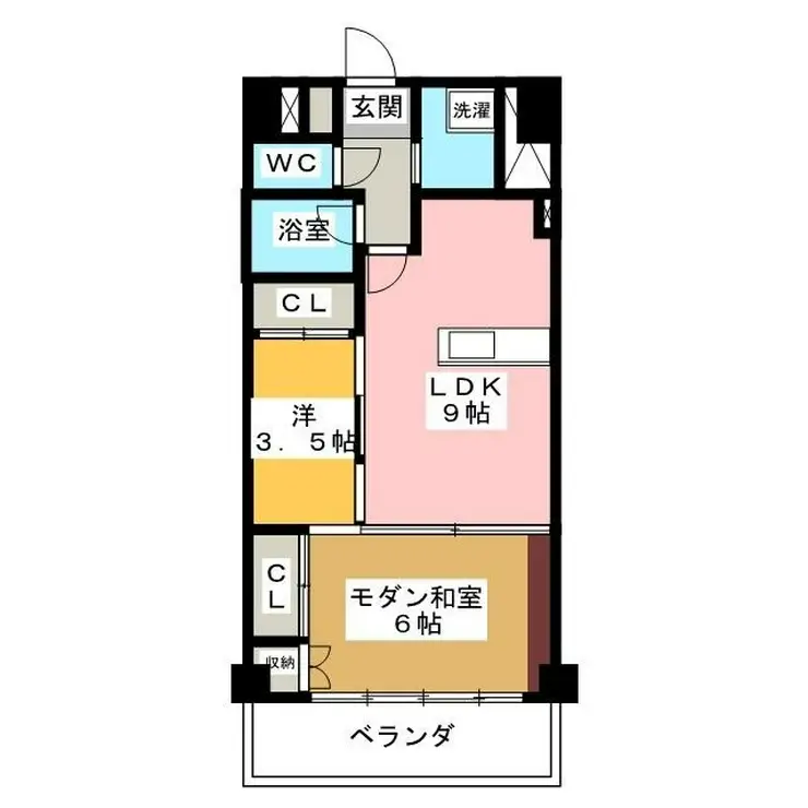 渋谷藤和コープ 11階階 間取り