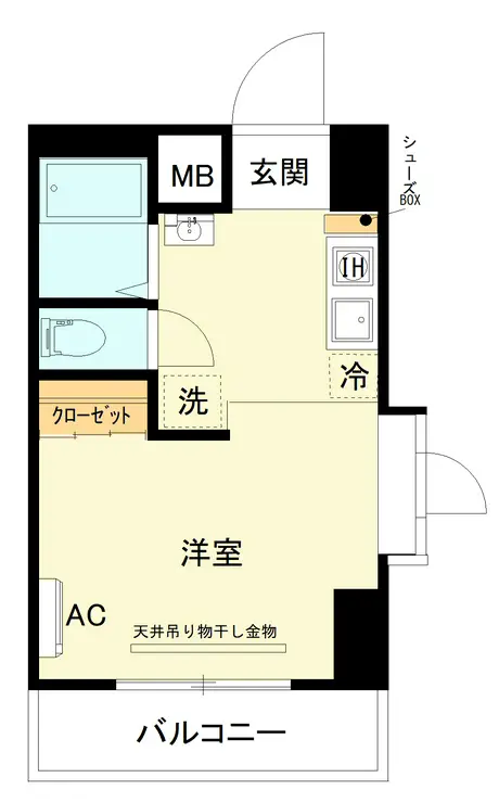 メゾン東和 3階階 間取り