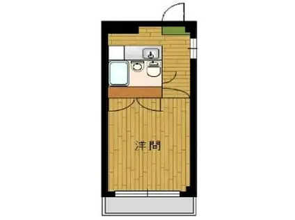 STYビル(1K/4階)の間取り写真