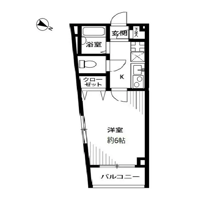 プレール学芸大学参番館 4階階 間取り