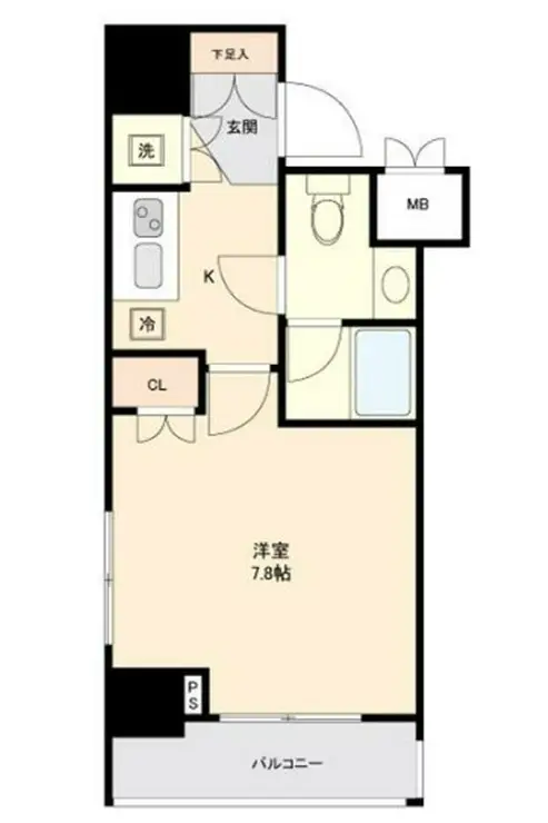 セジョリ目黒 10階階 間取り