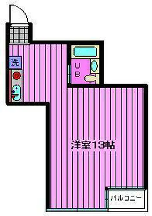 スカイコート西川口第6 4階階 間取り