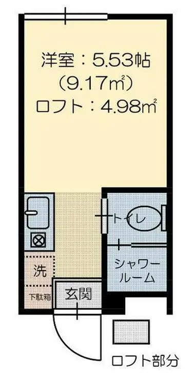 レモンホームI 1階階 間取り