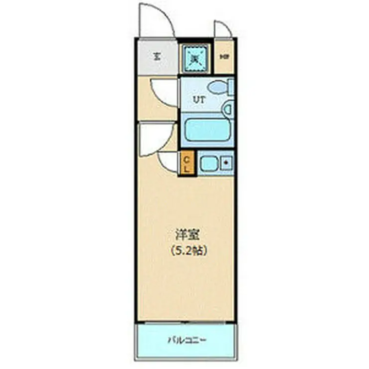 アール新宿御苑 6階階 間取り