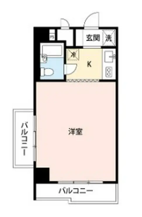 飯田橋ハイタウン 11階階 間取り