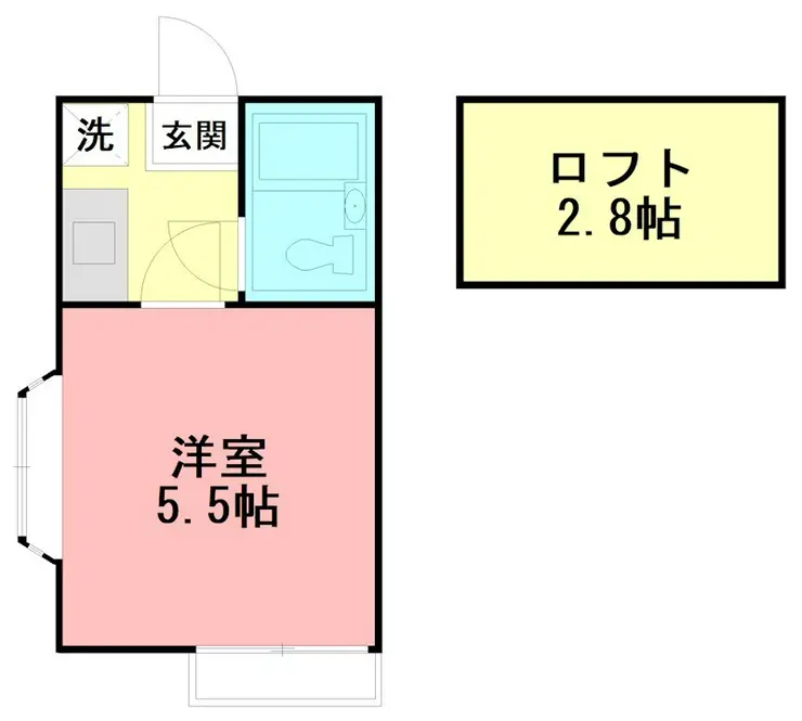 ララ相模原NO.4 2階階 間取り