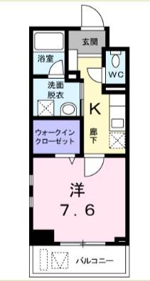 アルトピャーノ(1K/3階)の間取り写真