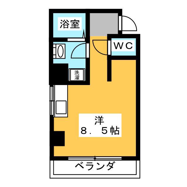 NEビル(ワンルーム/4階)の間取り写真
