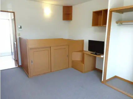 サウスヴィラ(1K/2階)の間取り写真